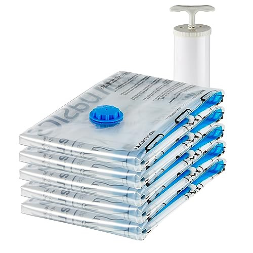 Amazon Basics Vacuum Compression Zipper Storage Bags