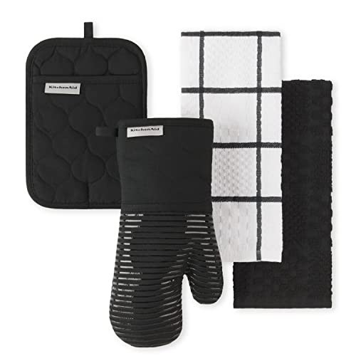 KitchenAid Quilted Cotton Terry Cloth Kitchen Set