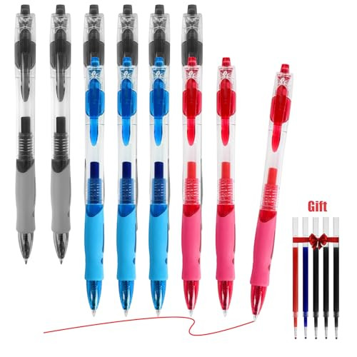 Innertone Fine Point Gel Pen - 12 Pcs
