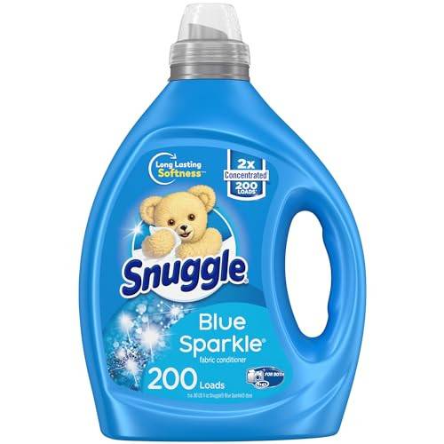 Snuggle Blue Sparkle Liquid Fabric Softener