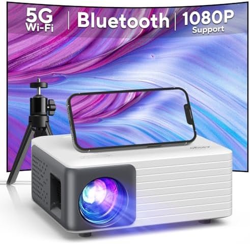 Mini Projector with WiFi and Bluetooth