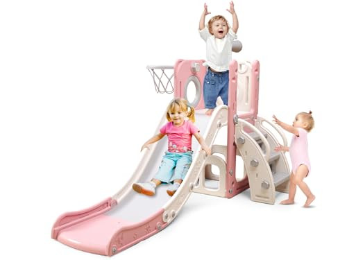 6-in-1 Toddler Playset with Slide