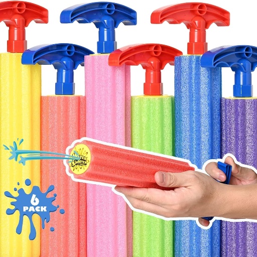 Water Blaster Soaker Guns - 6 Pack