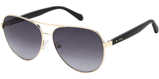Fossil Women's Aviator Sunglasses