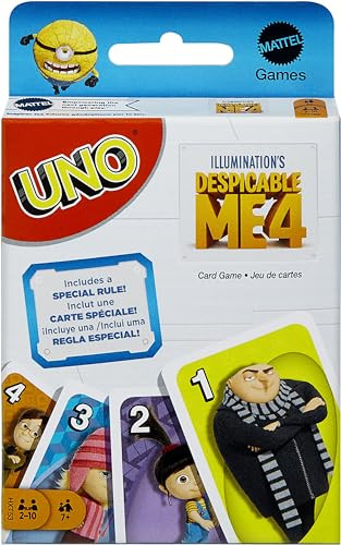 UNO Despicable Me 4 Card Game