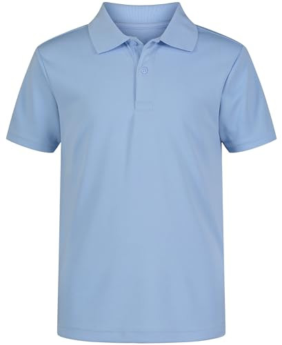 Nautica Boys' Moisture Wicking Polo Shirt