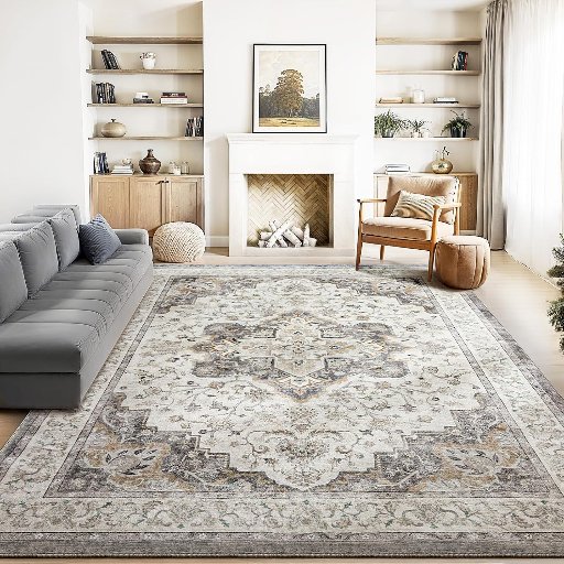 Marsail Washable 8' x 10' Area Rug