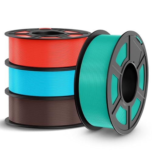 TECBEARS (Sunlu) PETG 1KGx4 Filament Bundle