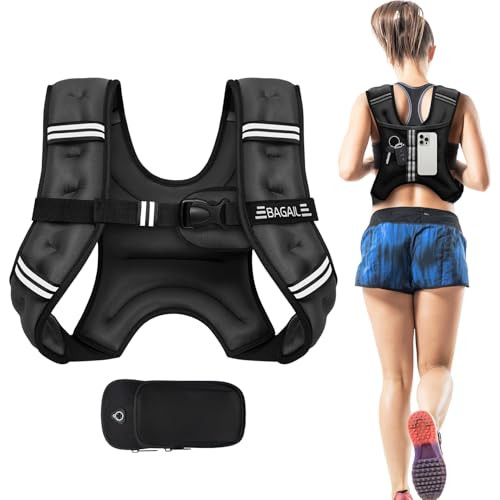 Weighted Vest with Detachable Weights