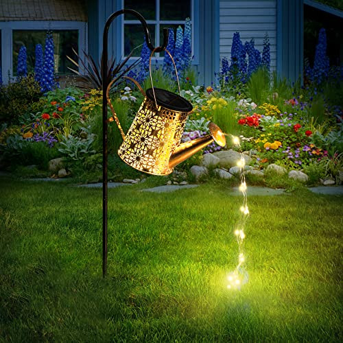 Otdair Solar Watering Can with Lights
