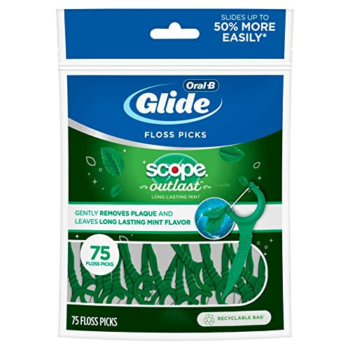 Oral-B Glide Scope Outlast Complete Dental Floss Picks