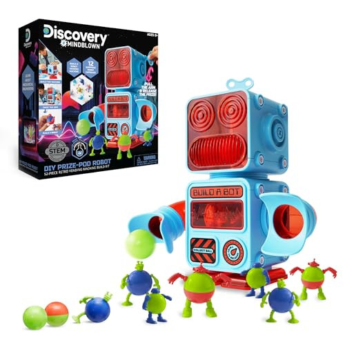 Discovery DIY Prize-Pod Robot Vending Machine Building Set