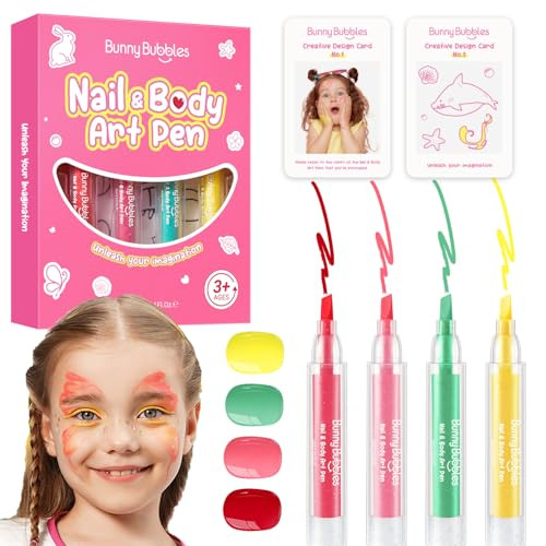 BUNNY BUBBLES Face Painting Kit for Kids
