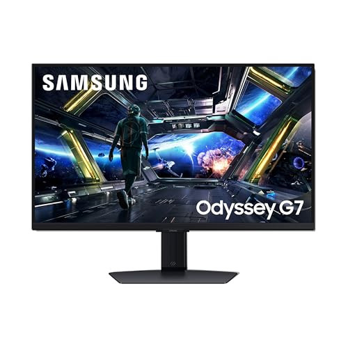 27" SAMSUNG Odyssey G7 4K UHD IPS 144Hz 1ms Smart Gaming Monitor