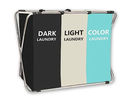 Brightshow Collapsible Laundry Sorter Hamper