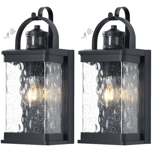 Goalplus Motion Sensor Outdoor Wall Light Fixture