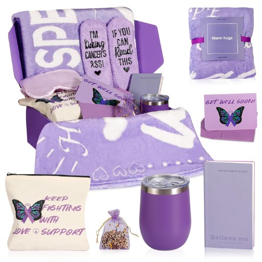 Cancer Care Gifts for Women, 8PCS Breast Cancer Gifts