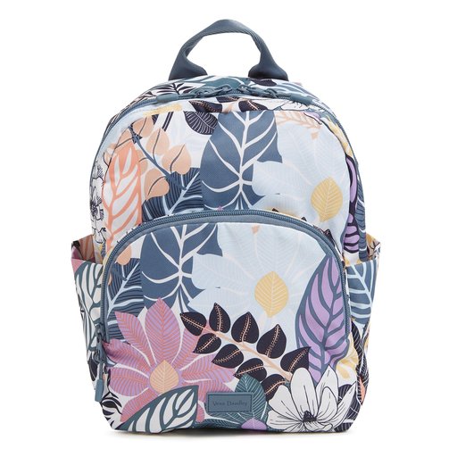 Vera Bradley Outlet Lighten Up Essential Compact Backpack in Palm Floral