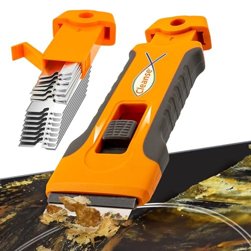 Cleanse Razor Blade Scraper Tool with Extra Blades