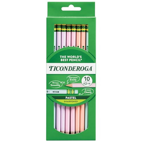 Ticonderoga Pastel Pencils (10-Count)