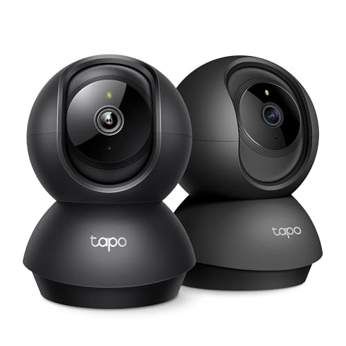 TP-Link Tapo C210 2K Pan & Tilt Wi-Fi Security Camera (2-Pack)