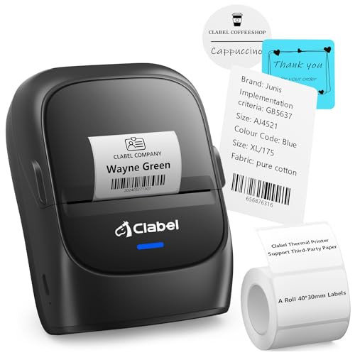 CLABEL Thermal Inkless Label Printer