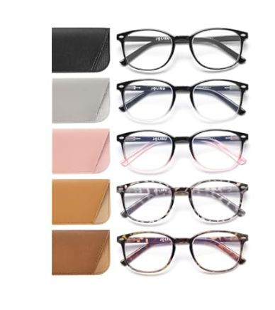 Reading Glasses 5-Pack