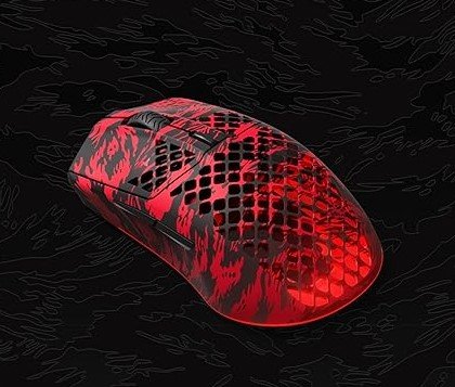 SteelSeries Aerox 3 Wireless 18K DPI Holey RGB Gaming Mouse (Faze Clan Edition)