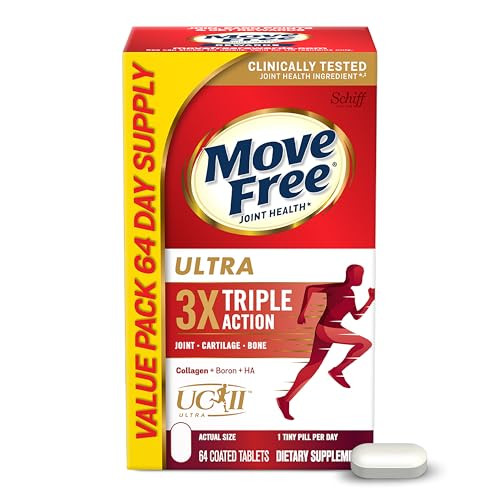 Move Free Ultra Triple Action Joint Support Supplement Tablets
