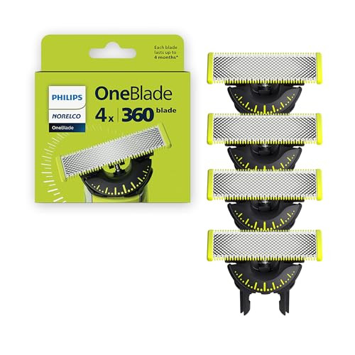 Philips Norelco OneBlade 360 Blades 4-Count