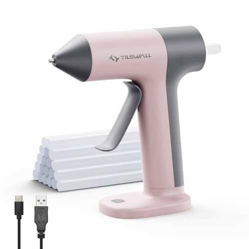 Tilswall Cordless Hot Glue Gun