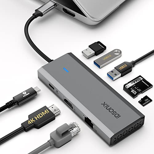 iDsonix 8-in-1 USB C Hub