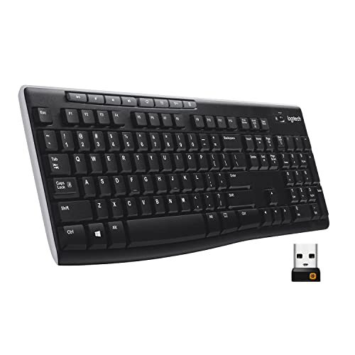 Logitech K270 Wireless Keyboard for Windows, Black Deal