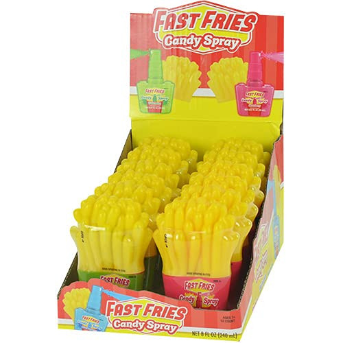 Koko's Fast Fries Candy Spray Display Box