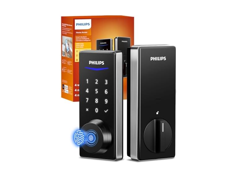 Philips Wi-Fi Keyless Smart Entry Door Lock with Fingerprint ID Deal