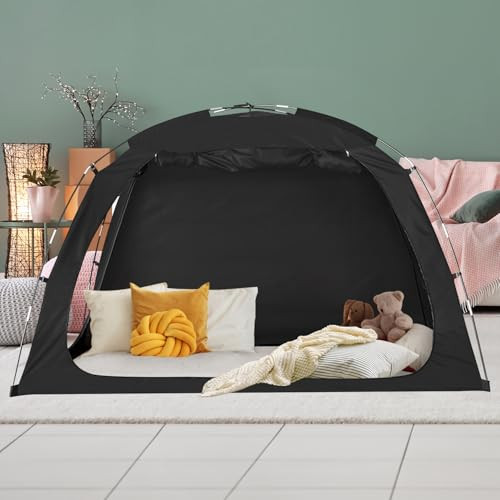 EighteenTek Portable Indoor Tent Bed Canopy (Twin)