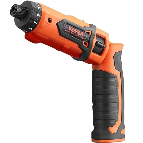 VEVOR Cordless Screwdriver with Accessory Kit