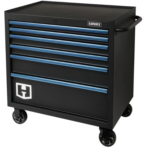 Hart 6-Drawer Rolling Garage Tool Cabinet