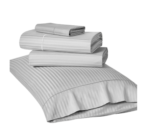 Kathy Ireland Damask Stripe Sheet Set