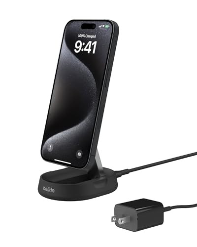Belkin MagSafe-Compatible Qi2 Convertible Charging Stand