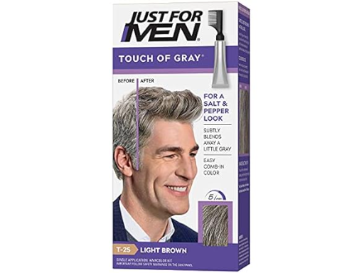 Touch of Gray Men's Hair Color, Light Brown