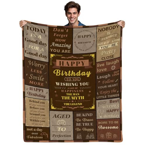 Happy Birthday Throw Blanket