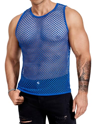 COOFANDY Men's Workout Fitted Sleeveless Hoodie
