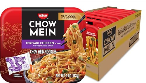 Nissin Chow Mein Noodles - 8-Pack