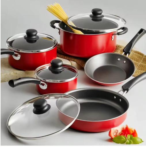 9-Piece Nonstick Cookware Set