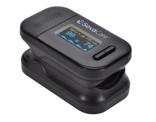 SevaCare Pulse Oximeter with Lanyard
