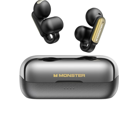 Monster Wireless Clip-On Bluetooth Earbuds