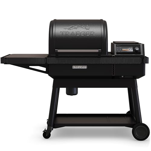 Traeger Ironwood Pellet Smoker Grill, 6-in-1 BBQ Smoker Grilling Combo