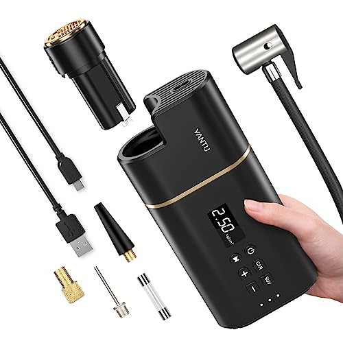 YANTU Air Compressor Cordless Portable Tire Inflator