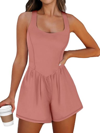 Caracilia Women's Athletic Romper